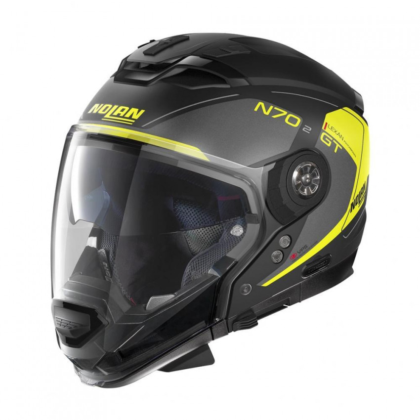 Шолом Nolan N70-2 GT LAKOTA Black Yellow